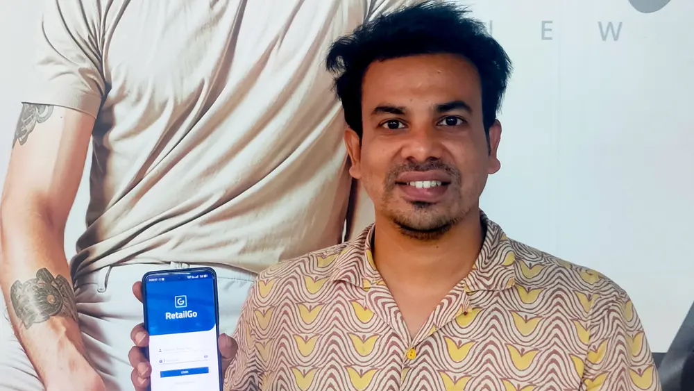 A bangladeshi clothing brand manager using RetailGo
